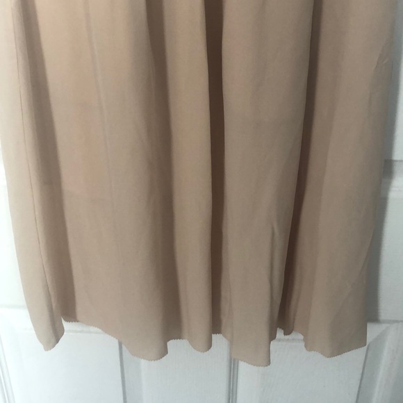 WILFRED FOR ARITZIA NUDE 100% SILK DRESS 6 - Picture 5 of 12